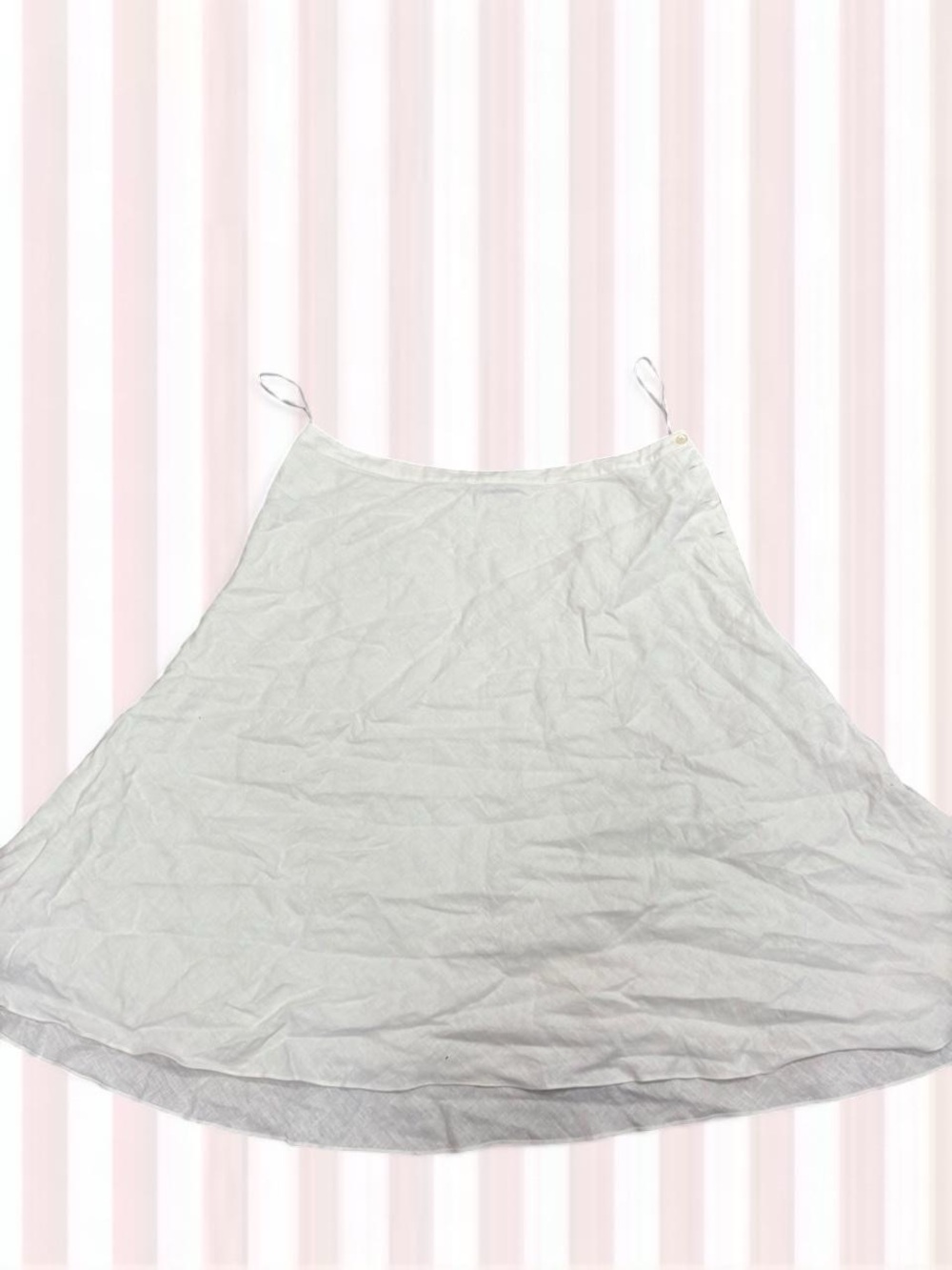 Ralph Lauren White Maxi Slip Skirt - Women